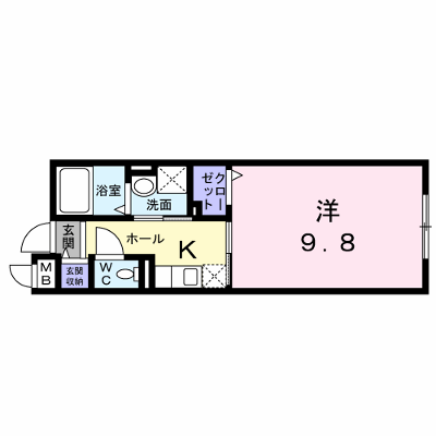 フェアリーヒルズ　ヒビキ 306【管理NO：1-013639901-03050】 ★家具家電は申し込み後に搬入します★の物件画像