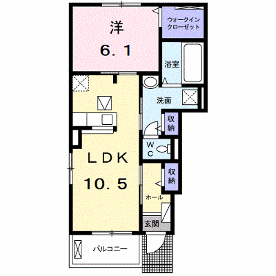 Ｅｕｐｈｏｒｉａ 101【管理NO：1-027180601-01010】 ★家具家電は申し込み後に搬入します★の物件画像