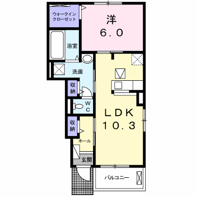 ジュゲーム橘 106【管理NO：1-024977601-01050】 ★家具家電は申し込み後に搬入します★の物件画像
