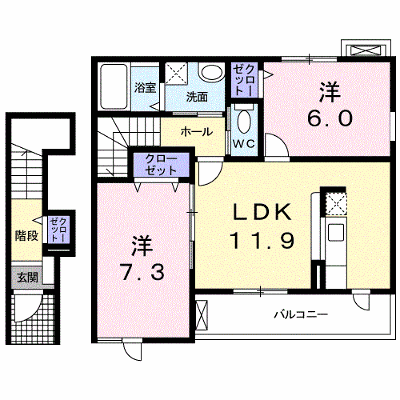 マウンテン　ローレル　Ｓ 205【管理NO：1-014476401-02040】 ★家具家電は申し込み後に搬入します★ ★2026年10月下旬入居可能★の物件画像