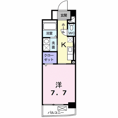 エスペランサ 303【管理NO：1-014764501-03030】 ★家具家電は申し込み後に搬入します★ ★2026年10月中旬入居可能★の物件画像