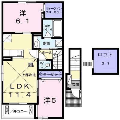 クレモンティーヌ　Ａ 201【管理NO：1-020531701-02010】 ★家具家電は申し込み後に搬入します★ ★2026年09月下旬入居可能★の物件画像