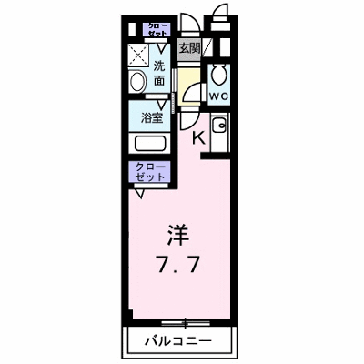 シュープリーム 202【管理NO：1-012225901-02020】 ★家具家電は申し込み後に搬入します★ ★2026年10月中旬入居可能★の物件画像