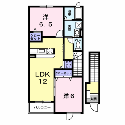 ジュネス・カーサ 203【管理NO：1-014557801-02030】 ★家具家電は申し込み後に搬入します★ ★2026年10月上旬入居可能★の物件画像