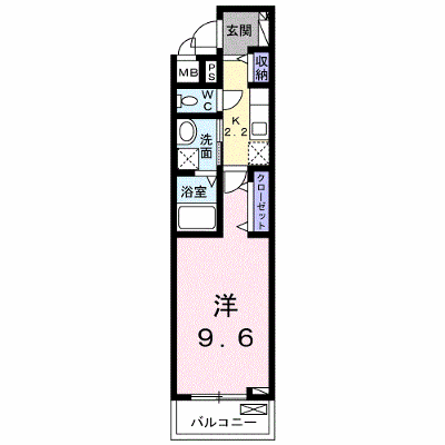 ガーデン・ヴィラ　サンサン 201【管理NO：1-026326601-02010】 ★家具家電は申し込み後に搬入します★の物件画像