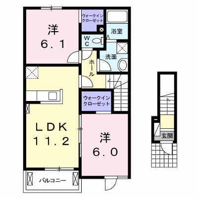 Ｔ・Ｙ 202【管理NO：1-018553001-02020】 ★家具家電は申し込み後に搬入します★の物件画像
