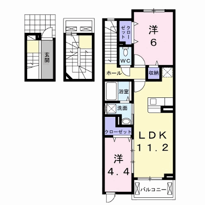 丸信ハウスⅡ 303【管理NO：1-020194301-03030】 ★家具家電は申し込み後に搬入します★ ★2026年09月中旬入居可能★の物件画像