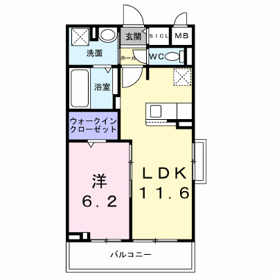 メゾンルミネ若松 201【管理NO：1-027844501-02010】 ★家具家電は申し込み後に搬入します★ ★2026年09月中旬入居可能★の物件画像