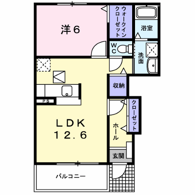 プライム　Ａ 103【管理NO：1-014395601-01030】 ★家具家電は申し込み後に搬入します★ ★2026年10月上旬入居可能★の物件画像