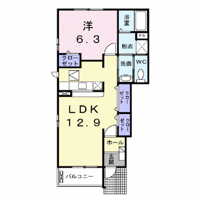 グレイスフル　ケイプＢ 101【管理NO：1-013844502-01010】 ★家具家電は申し込み後に搬入します★ ★2026年10月中旬入居可能★の物件画像