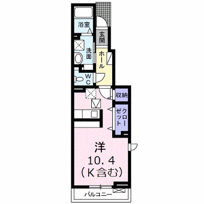 アルドーレ　ＦＵＪＩ　Ａ 101【管理NO：1-022345801-01010】 ★家具家電は申し込み後に搬入します★ ★2026年10月中旬入居可能★の物件画像