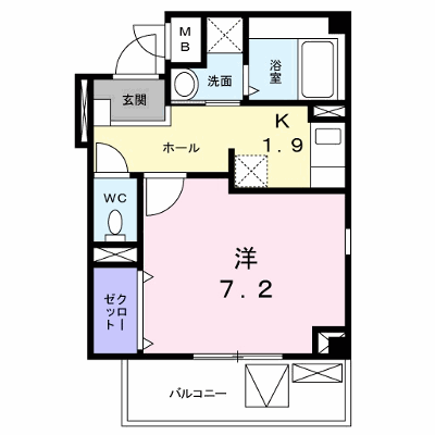 クリス戸ノ上 301【管理NO：1-015737801-03010】 ★家具家電は申し込み後に搬入します★ ★2026年10月中旬入居可能★の物件画像