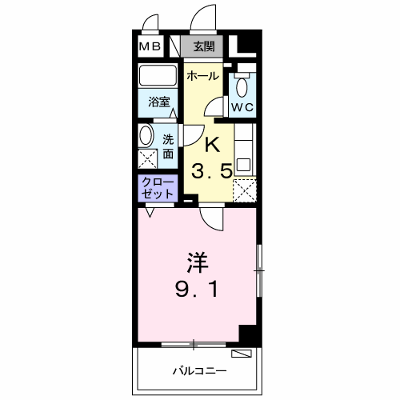 フラン・レアーレ 302【管理NO：1-023040201-03020】 ★家具家電は申し込み後に搬入します★ ★2026年09月中旬入居可能★の物件画像