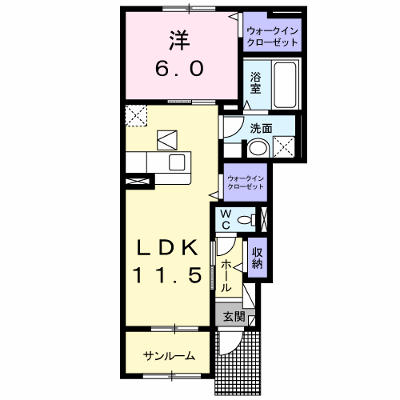 プランドールＭ　Ⅷ 102【管理NO：1-024231401-01020】 ★家具家電は申し込み後に搬入します★ ★2026年10月中旬入居可能★の物件画像