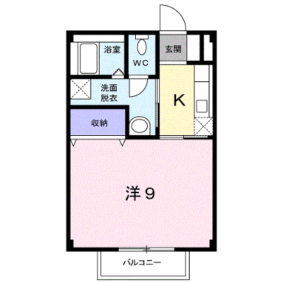 ドマ－ニＫ 202【管理NO：1-009685801-02020】 ★家具家電は申し込み後に搬入します★ ★2026年10月中旬入居可能★の物件画像