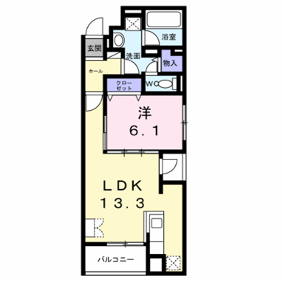 カーサ　コロレ 101【管理NO：1-028011801-01010】 ★家具家電は申し込み後に搬入します★ ★2027年03月下旬入居可能★の物件画像