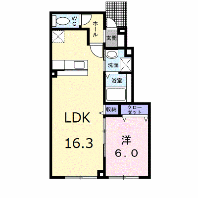 Ａｅｒｉｅ（エーリ） 102【管理NO：1-018800901-01020】 ★家具家電は申し込み後に搬入します★ ★2026年10月中旬入居可能★の物件画像