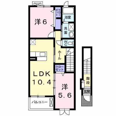 ルピナス　Ｃ棟 203【管理NO：1-014812703-02030】 ★家具家電は申し込み後に搬入します★ ★2026年10月中旬入居可能★の物件画像