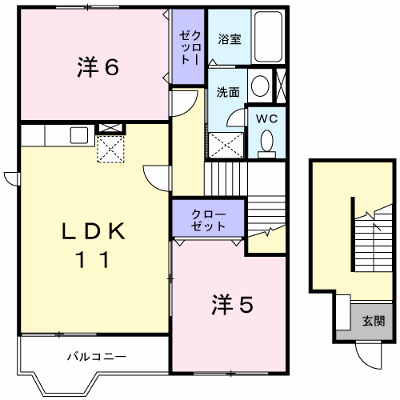 ガーデンロイヤルＡ 201【管理NO：1-010342101-02010】 ★家具家電は申し込み後に搬入します★ ★2026年10月中旬入居可能★の物件画像