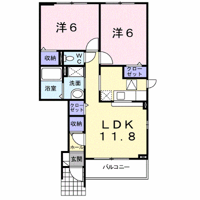 東陽館２号館 104【管理NO：1-014748302-01040】 ★家具家電は申し込み後に搬入します★ ★2026年10月中旬入居可能★の物件画像