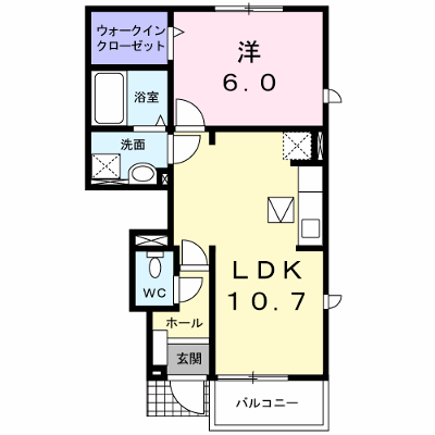グランデール 104【管理NO：1-013620901-01040】 ★家具家電は申し込み後に搬入します★ ★2026年10月中旬入居可能★の物件画像