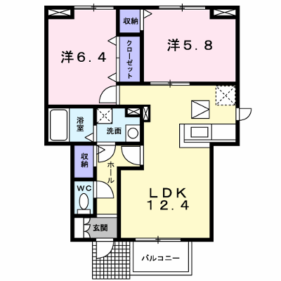 イズミティ・ヒルズ　弐番館 103【管理NO：1-012689002-01030】 ★家具家電は申し込み後に搬入します★ ★2026年10月中旬入居可能★の物件画像