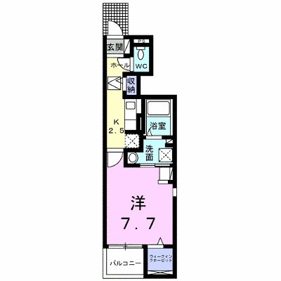 ラルゴＯＨ 101【管理NO：1-027311001-01010】 ★家具家電は申し込み後に搬入します★ ★2026年10月中旬入居可能★の物件画像