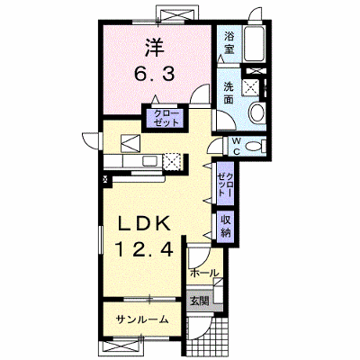 メリットハウス・河東 101【管理NO：1-016698301-01010】 ★家具家電は申し込み後に搬入します★ ★2026年10月中旬入居可能★の物件画像