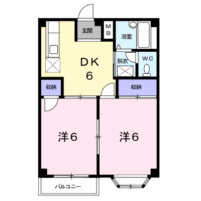 エクセルハイツ 202【管理NO：1-003872701-02020】 ★家具家電は申し込み後に搬入します★ ★2026年10月中旬入居可能★の物件画像