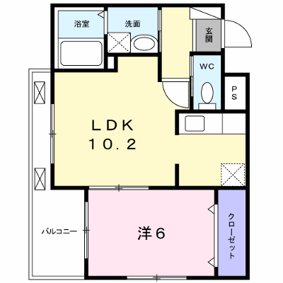 Ｙ’ｓアビタシオンⅡ 404【管理NO：1-021128501-04040】 ★家具家電は申し込み後に搬入します★ ★2026年10月中旬入居可能★の物件画像