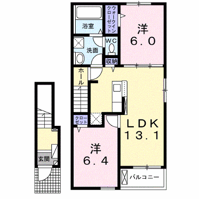 グレイス　Ⅰ 205【管理NO：1-027424001-02050】 ★家具家電は申し込み後に搬入します★ ★2026年10月中旬入居可能★の物件画像