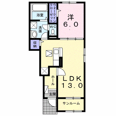 クレッセント 106【管理NO：1-028554301-01060】 ★家具家電は申し込み後に搬入します★ ★2027年03月上旬入居可能★の物件画像