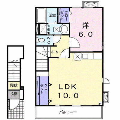 エクセレント　シティ 202【管理NO：1-022704901-02020】 ★家具家電は申し込み後に搬入します★ ★2026年10月中旬入居可能★の物件画像