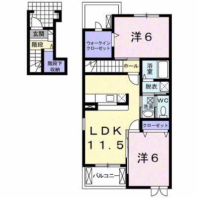 ポライトリーＤ 201【管理NO：1-015265204-02010】 ★家具家電は申し込み後に搬入します★ ★2026年10月上旬入居可能★の物件画像