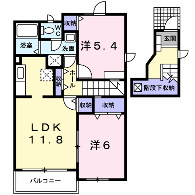 バーシアＮＡＩＴＯⅡ 201【管理NO：1-010360802-02010】 ★家具家電は申し込み後に搬入します★ ★2026年11月上旬入居可能★の物件画像