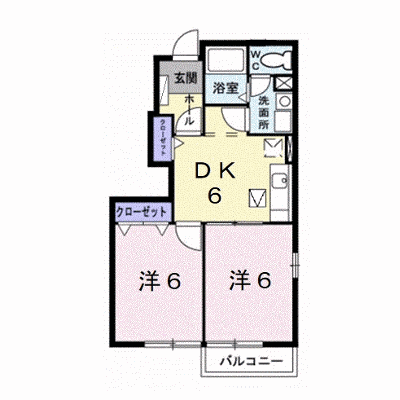 トゥー・ル・モンド 101【管理NO：1-011791501-01010】 ★家具家電は申し込み後に搬入します★の物件画像
