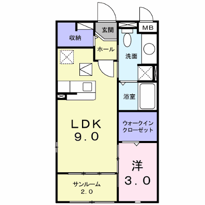 メゾンリバーサイドＡ 106【管理NO：1-017189401-01060】 ★家具家電は申し込み後に搬入します★ ★2026年10月下旬入居可能★の物件画像