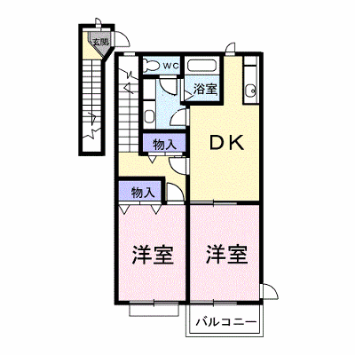 ソレアードＭ 201【管理NO：1-007804801-02010】 ★家具家電は申し込み後に搬入します★の物件画像