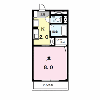 ラシックＫ 101【管理NO：1-099071901-01010】 ★家具家電は申し込み後に搬入します★ ★2026年09月中旬入居可能★の物件画像
