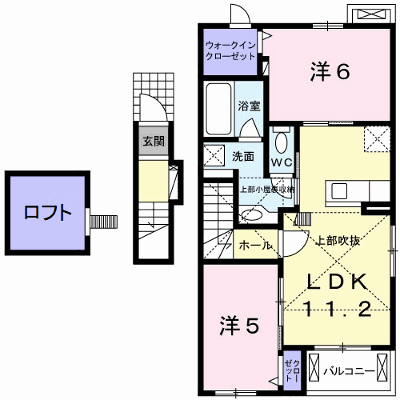 エスポワール　真伝　Ⅱ 201【管理NO：1-020493002-02010】 ★家具家電は申し込み後に搬入します★ ★2026年09月中旬入居可能★の物件画像