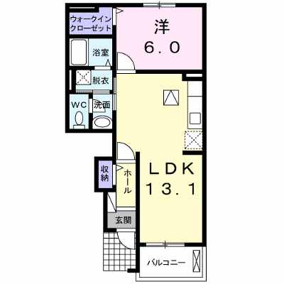 リバーサイド　フクオカ 102【管理NO：1-018687701-01020】 ★家具家電は申し込み後に搬入します★ ★2026年10月中旬入居可能★の物件画像