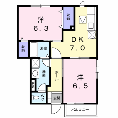 ウッドイン　２番館 102【管理NO：1-009793802-01020】 ★家具家電は申し込み後に搬入します★の物件画像