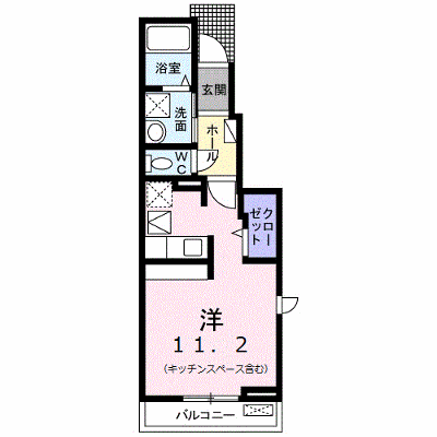 アプリコット 101【管理NO：1-021995001-01010】 ★家具家電は申し込み後に搬入します★ ★2026年11月中旬入居可能★の物件画像