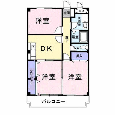 メゾンドユーメイク 305【管理NO：1-002325101-03040】 ★家具家電は申し込み後に搬入します★ ★2026年10月中旬入居可能★の物件画像