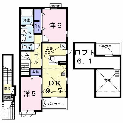 プリマール 205【管理NO：1-021368301-02050】 ★家具家電は申し込み後に搬入します★の物件画像