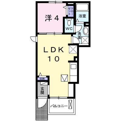 ルーチェ 101【管理NO：1-019513501-01010】 ★家具家電は申し込み後に搬入します★ ★2026年10月中旬入居可能★の物件画像