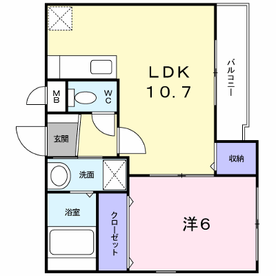ワ・オーク 108【管理NO：1-013503501-01070】 ★家具家電は申し込み後に搬入します★ ★2026年10月下旬入居可能★の物件画像