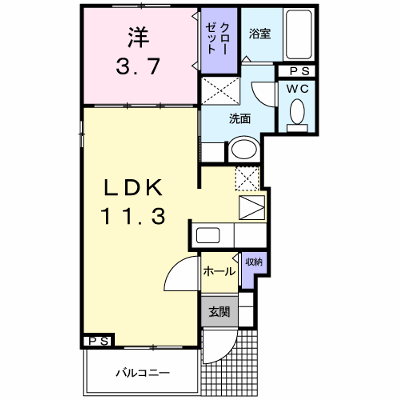 ＮＯＮ　ＮＯＮ 101【管理NO：1-016001501-01010】 ★家具家電は申し込み後に搬入します★ ★2026年10月下旬入居可能★の物件画像