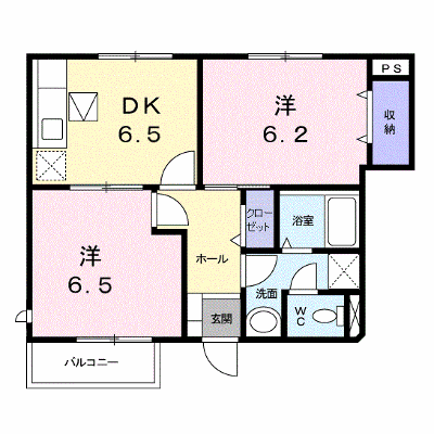 シャルマン　ジャン 101【管理NO：1-013835001-01010】 ★家具家電は申し込み後に搬入します★ ★2026年10月中旬入居可能★の物件画像