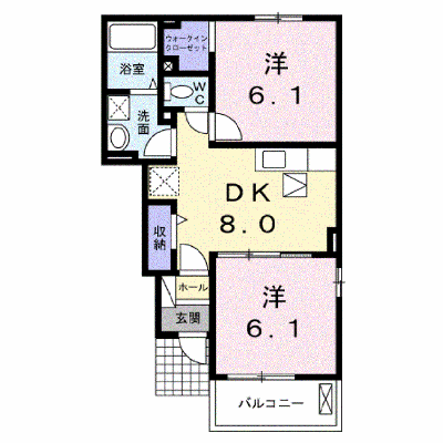 ル　ノアⅠ 103【管理NO：1-018197001-01030】 ★家具家電は申し込み後に搬入します★ ★2026年10月中旬入居可能★の物件画像